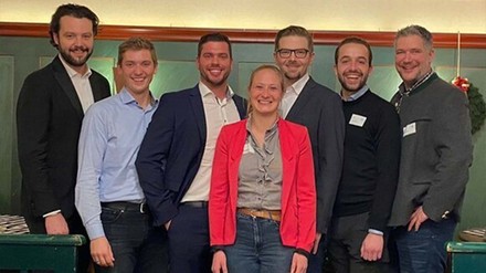 Jakob Portenlänger, Dennis Imhof, André Notka, Laura-Sofie Dauenhauer und Markus Meinold sowie Daniel Kraft und Muk Röhrl