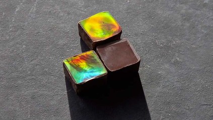 leuchtende Pralinen