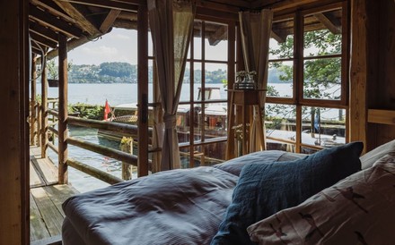 Ein Zimmer im Bootshaus in Luzern