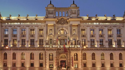 Fassade eines Luxushotels