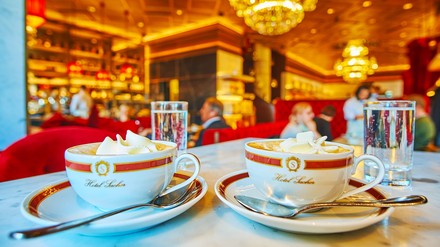 Ein Cafe in Österreich