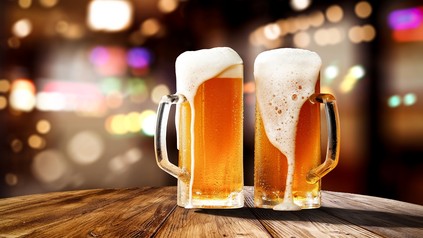 Zwei Gläser Bier