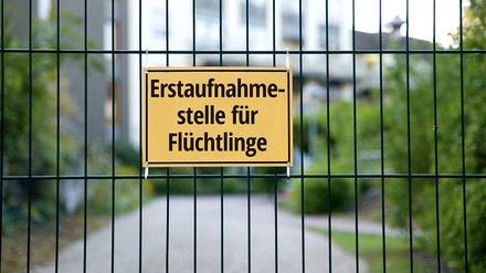 Ehemaliges Hotel als Erstaufnahmeeinrichtung