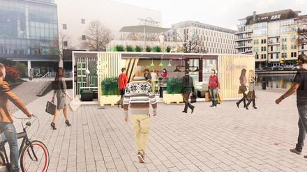 ALDI Bistro künstlerische Darstellung