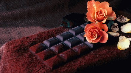 Eine Tafel Edelschokolade