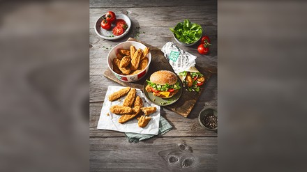 Vegetarische Produkte bei Kentucky Fried Chicken