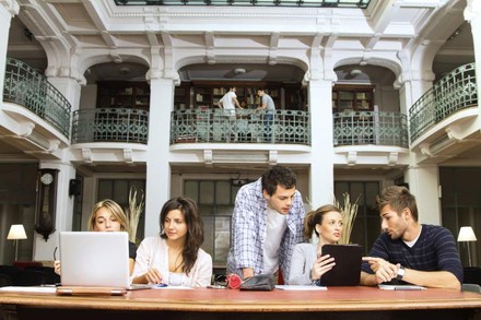 Studenten Culinary Arts beim Lernen