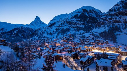 Zermatt bei Nacht