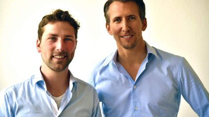 Die DreamCheaper-Gründer Leif Pritzel (links) und Nathan Zielke (rechts)