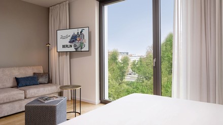 Zimmer des June SiX Berlin City West