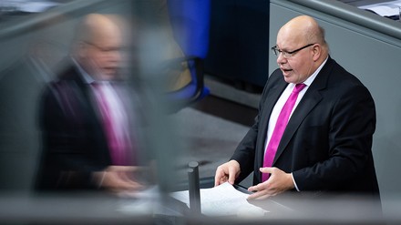 Peter Altmaier im Bundestag