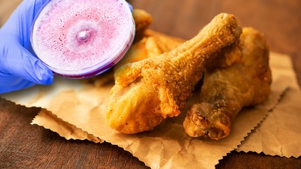 Hühnchenschenkel von KFC