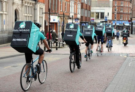 Deliveroo Fahrradkuriere