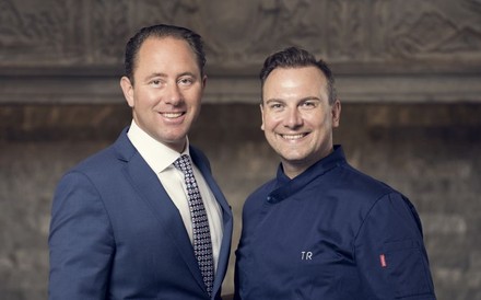 Heinz E. Hunkeler (l.) und Tim Raue