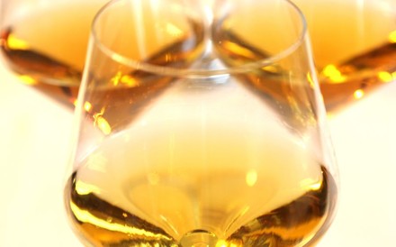 Drei Gläser mit Wein