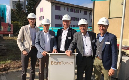 Spatenstich für Harry’s Home Hotel Bern