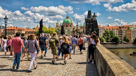 Die Karlsbrücke in Prag