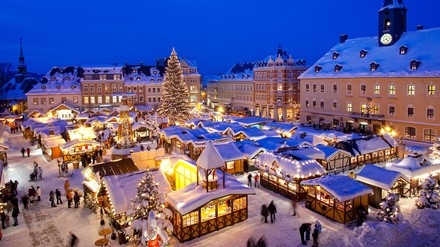 Ein Weihnachtsmarkt