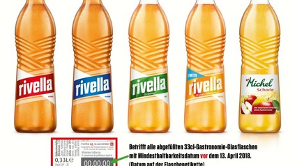 Rivella Glasflaschen