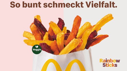 McDonald’s Rainbow Sticks