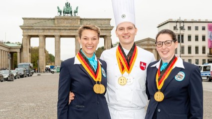 Katharina Klinger Aljoscha Knoblich und Julia Wörishofer