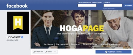 Hogapage Facebook-Screenshot