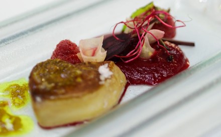 Schön angericheter Teller