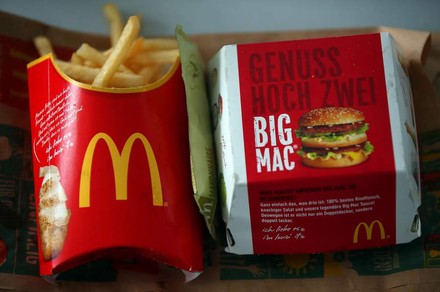 Mc Donald’s Pommes und Big Mac