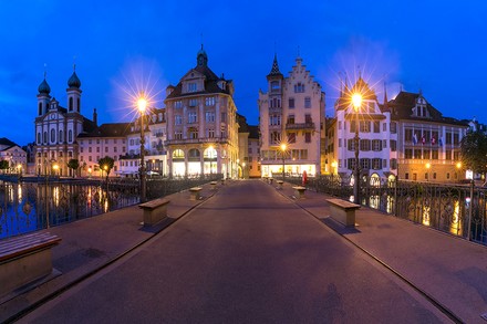 Luzern bei Nacht