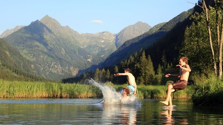 Badespass im Untertalbach