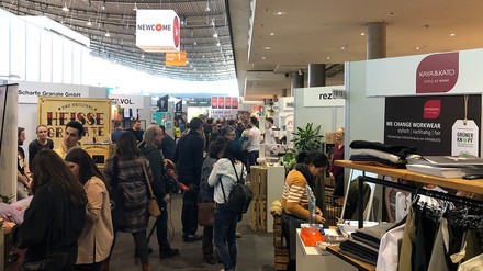 Ausstellungsbereich NEWCOME auf der Intergastra 2020