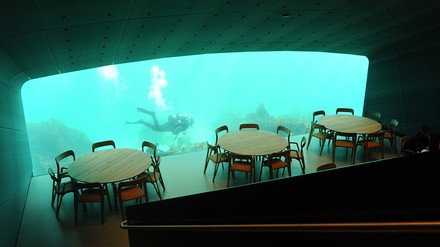 Restaurant Under in Norwegen