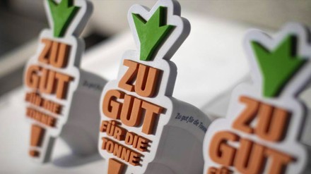 Das Logo von „Zu gut für die Tonn“