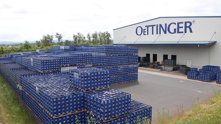 Standort der Oettinger Brauerei in Gotha