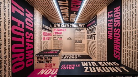 Zimmer im Selfie-Hotel Lausanne