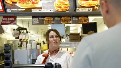 Bedienung McDonald's