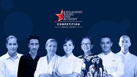 Die „Sieben Weisen“ des S.Pellegrino Young Chef Academy 2022-23 (Foto: © S.Pellegrino)