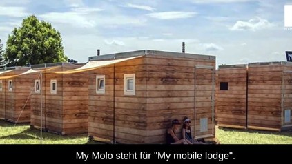 Faltbare Hotelzimmer für Festivals