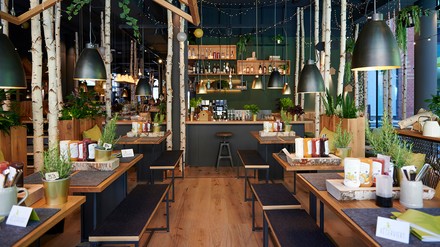 Das neue Raumkonzept von Hans im Glück