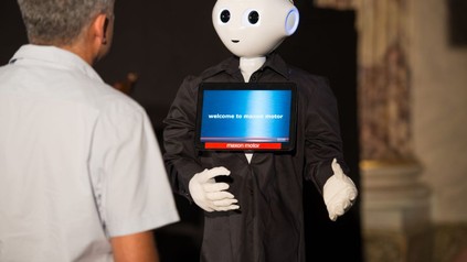 Der humanoide Roboter Pepper