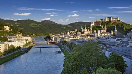 Blick über die Stadt Salzburg