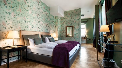 Zimmer des Boutique-Hotel Barbarossa