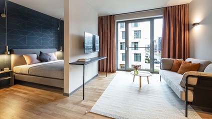 Wohn- und Schlafräume des ipartment Berlin