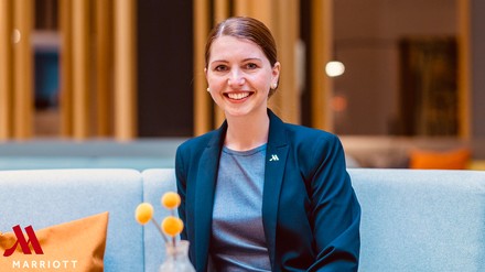 Kristin Gerk, Director of Human Resources im Stuttgart Marriott Hotel Sindelfingen