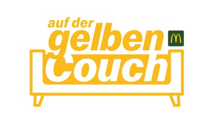 Auf der gelben Couch Logo Mc Donalds
