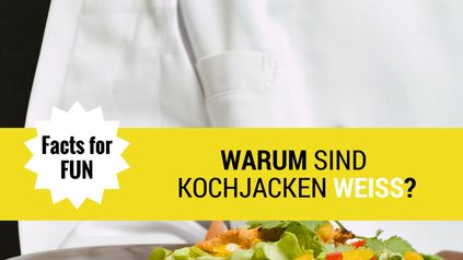 Weiße Kochjacke