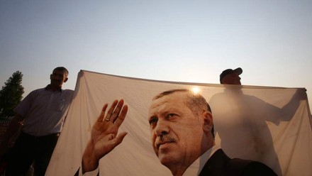 Erdogan Flagge