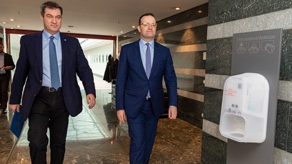 Markus Söder und Jens Spahn