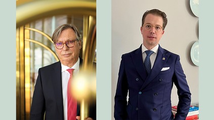 Benedikt Jaschke (rechts) und Andreas Schmitt (links)