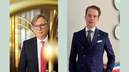 Benedikt Jaschke (rechts) und Andreas Schmitt (links)